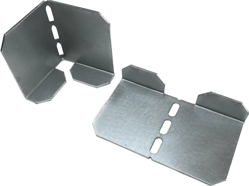 Aluminium edge corners for green roofs